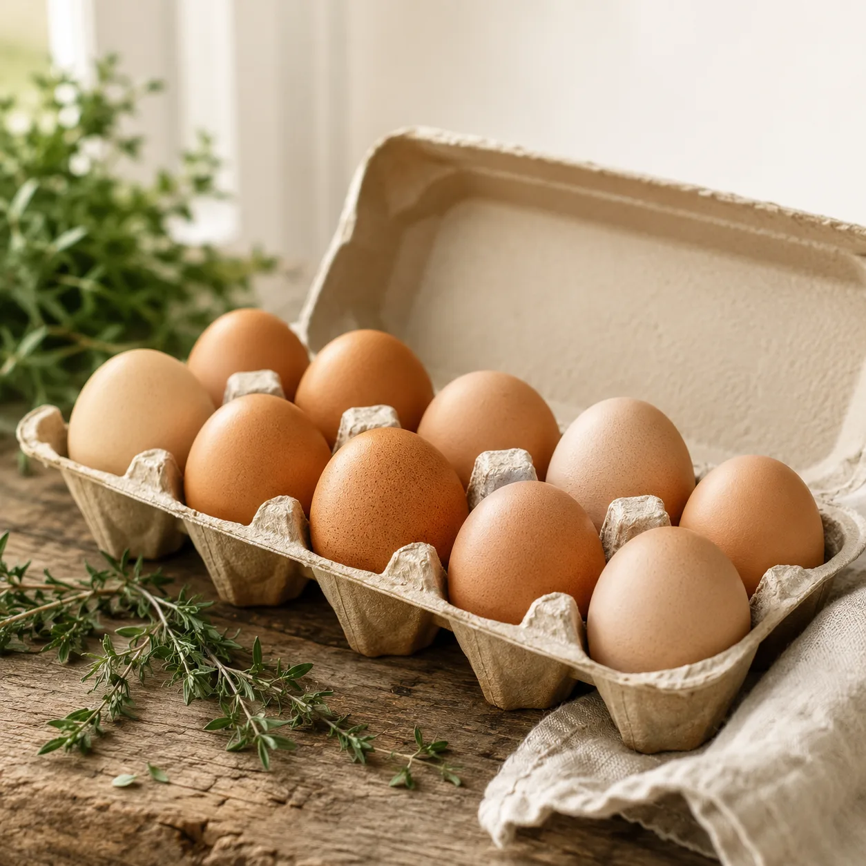 Fresh Organic Eggs